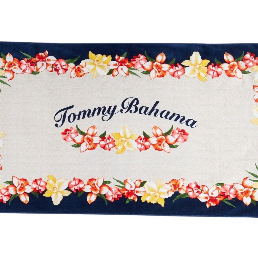 Tommy Bahama beach Towel & cotton jacquard boyfriend shirt Cover Up
